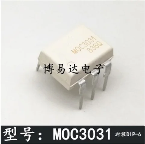 Бесплатная доставка 100 шт. MOC3031M MOC3031 DIP-6 | Электронные компоненты и принадлежности