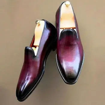 

Men Pu Leather Shoes Casual Shoes Dress Shoes Brogue Shoes Spring Ankle Boots Vintage Classic Male Casual HA070