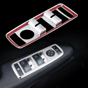 

For Mercedes GLK GLA A B C E-Class W204 W212 gl Window panel trim Interior Car Auto Decal Set