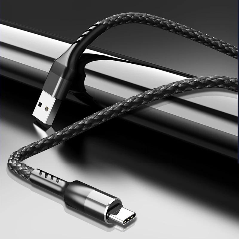 USB кабель type-C кабель для Samusng S10 mi cro usb провод для быстрого заряда для huawei P30 lite Xiaomi mi 8 type-C кабель для зарядки телефона