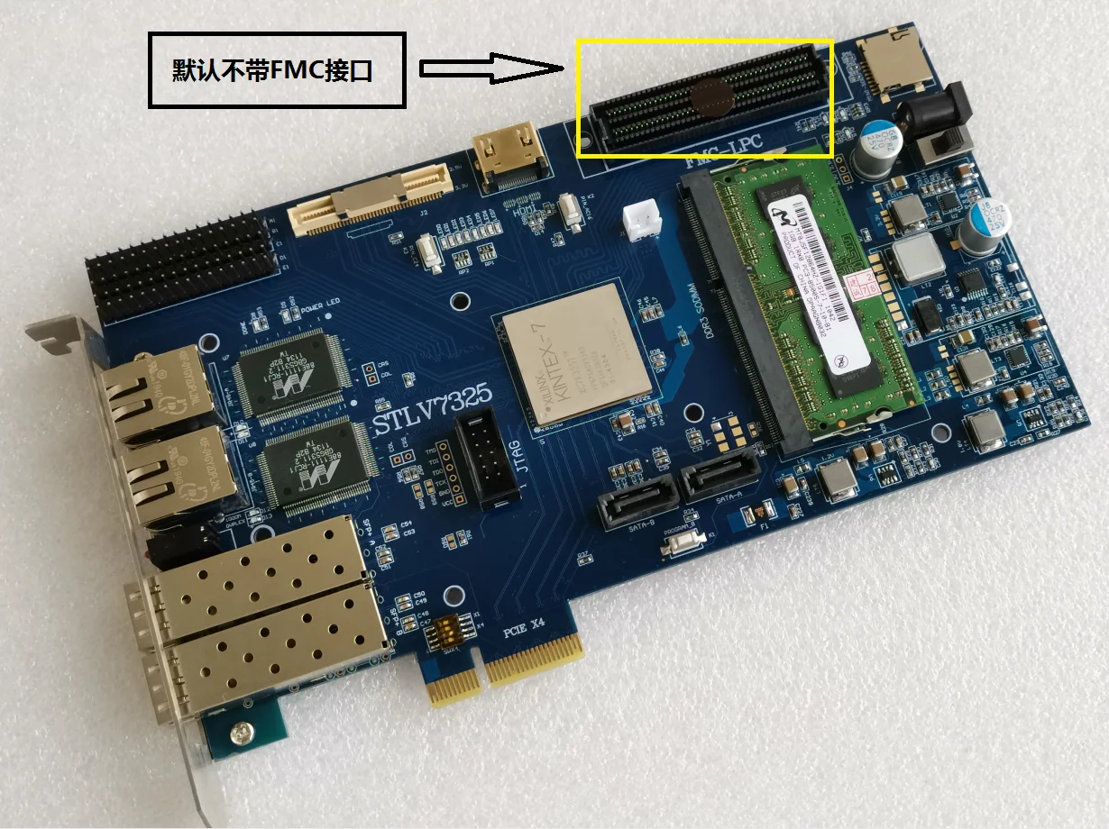 Макетная плата Xilinx Fpga Pcie макетная Kintex7 XC7K325T 10G Fiber | Мебель