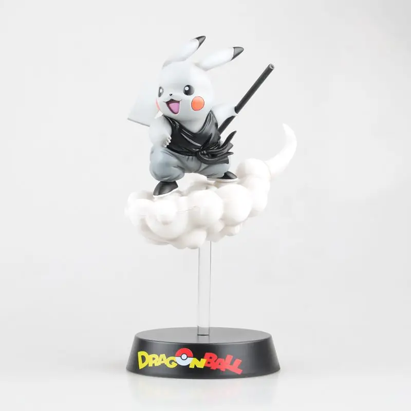 Домашний эльф Покемон Пикачу COS Dragon Ball Wukong «сальто на облаке» в коробке гаражный комплект