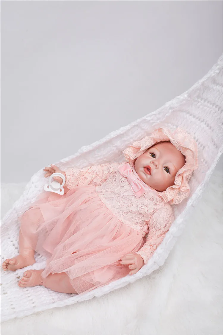 OtardDolls BeBe Кукла реборн PP Хлопок тело 55 см силиконовая кукла реборн младенец реалистичный Подарок Новорожденный ребенок игрушки для девочек