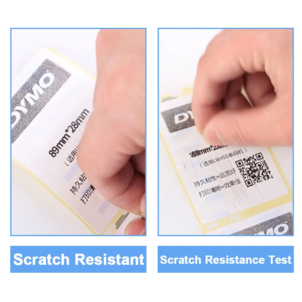 Absonic 5 Roll 99012 For Dymo Labelwriter 450 Label Printer Label Maker Tapes Address Sticker 89mm*36mm Label Writer Plastic