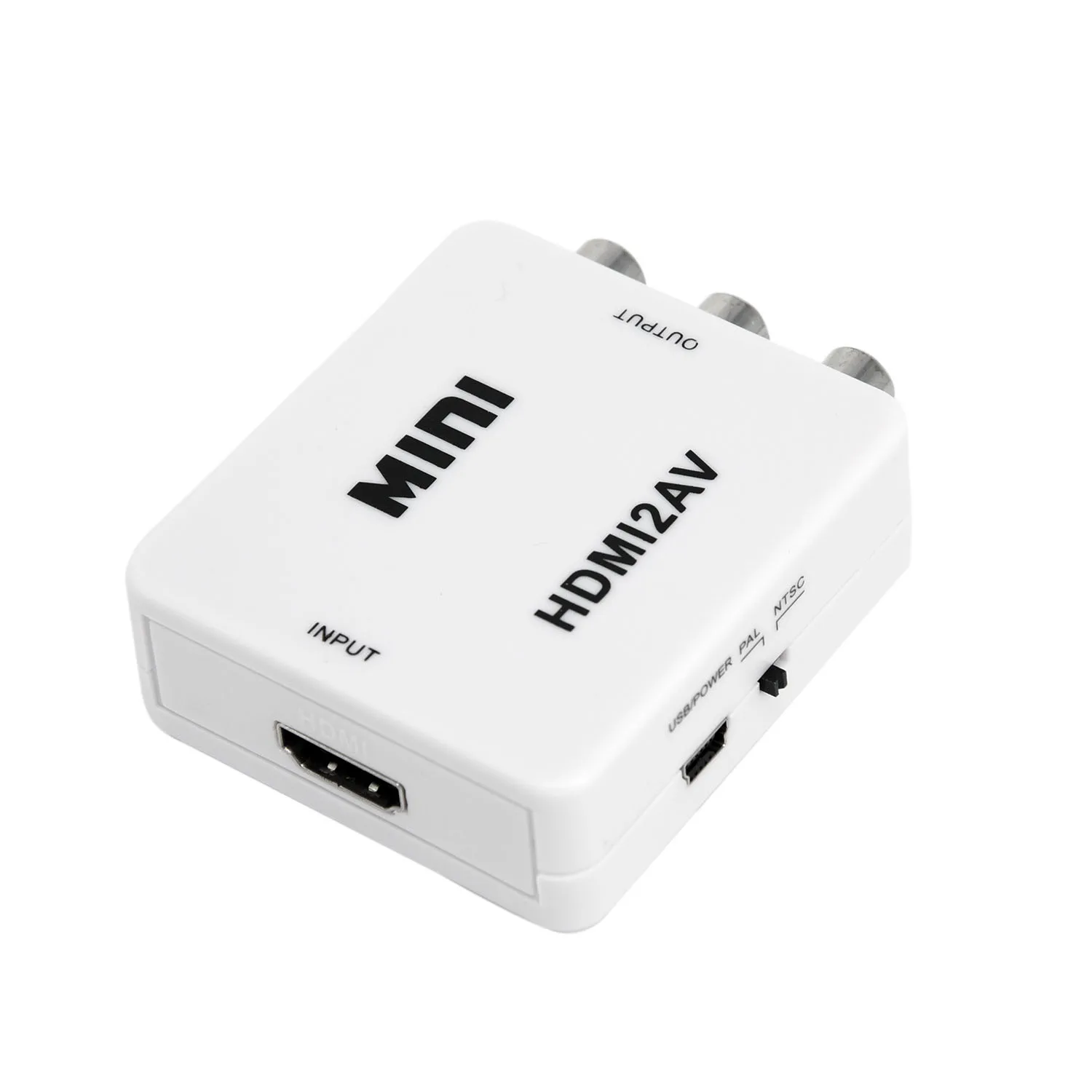 Support Converter Adapter Tv HDMI to 3 RCA CVBS Kit Video 1080P HDMI2AV Composite Full HD Set Useful