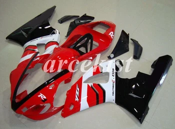 

New ABS Motorcycle bike Full Fairings Kit Fit For YAMAHA YZF-R1 2000 2001 00 01 R1 bodywork set Custom Red Black
