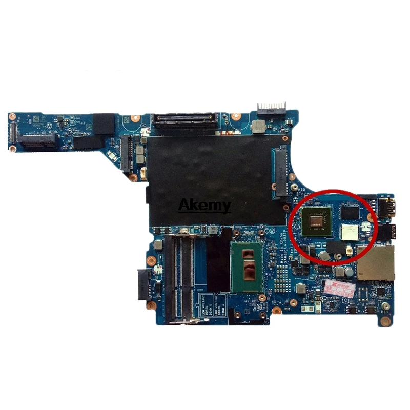 Материнская плата для ноутбука DELL Latitude E5440 с I5-4300U процессором CN-08XGRY 08XGRY 8XGRY VAW30 LA-9832P DDR3L тест ОК