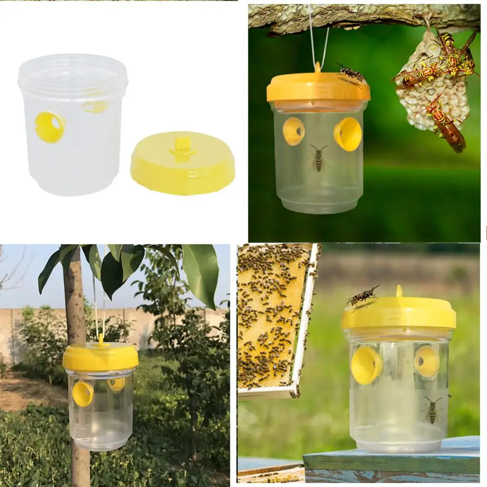 

Fly Wasp Trap Fruit Flies Insect Bug Hanging Tree Honey Catcher Killer Bee Insect Reject Pest Control Tool