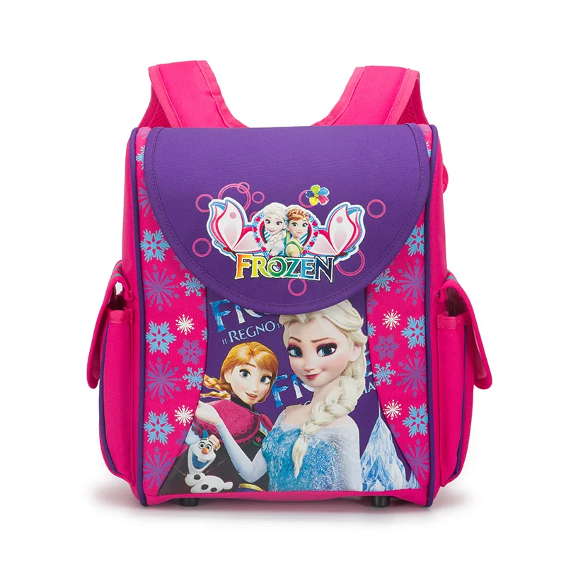 Детская школьная сумка Disney princess милый рюкзак с героями мультфильма Холодное