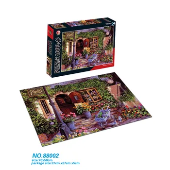 

1000Pcs 70 X 50cm Paper Jigsaw Puzzle Decompression Educational Toys Puzzles Toys Game - Gardern