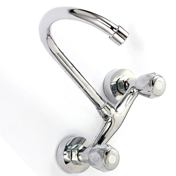 

Stainless Steel Bathtub Basin Sink Spout Mixer Hot Cold Tap Faucet Wall Mount Bathroom Sinks Faucets And Accessories