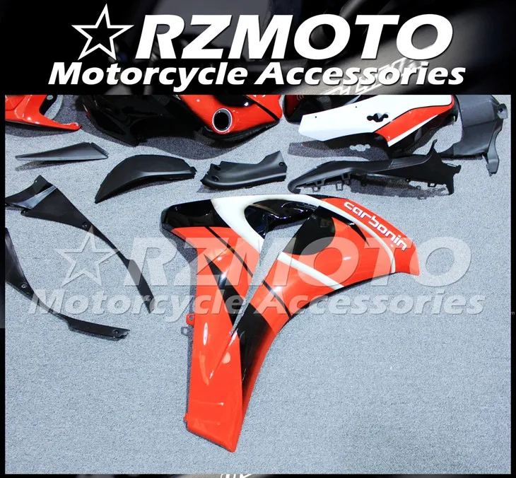 ABS мотоцикл обтекатель комплект для HONDA CBR1000RR 2008-2011 год кузов литья под давлением Магазин № 1074