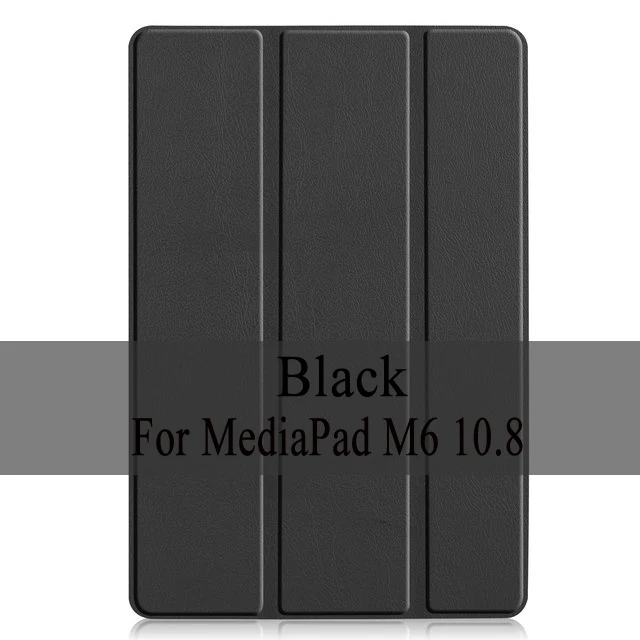 BL MediaPad M6 10.8 Чехол-книжка на магните для huawei MatePad Pro 10,8 чехол Mediapad M6 10,8 чехол для планшета из искусственной кожи чехол Funda Media pad M6 M 6 6 M - Цвет: BL MediaPad M6 10.8