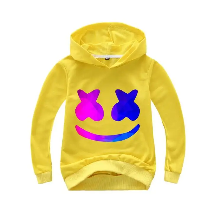 Hot Selling Korean Wave Smile Cotton Candy DJ Spring And Autumn Childrenswear Fashion Coat Hoodie - Цвет: picture color