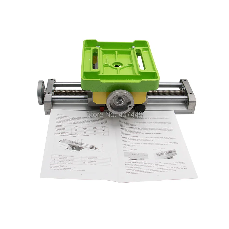  6350 Good quality Miniature precision multifunction Milling Machine Bench drill Vise worktable X Y-