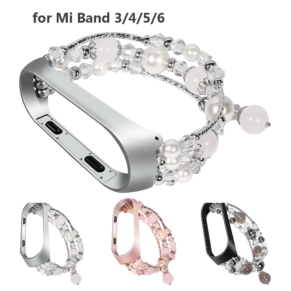 Elegant Jewelry Stretchy Bracelet with Beads - Fashion Wrist Band Loop