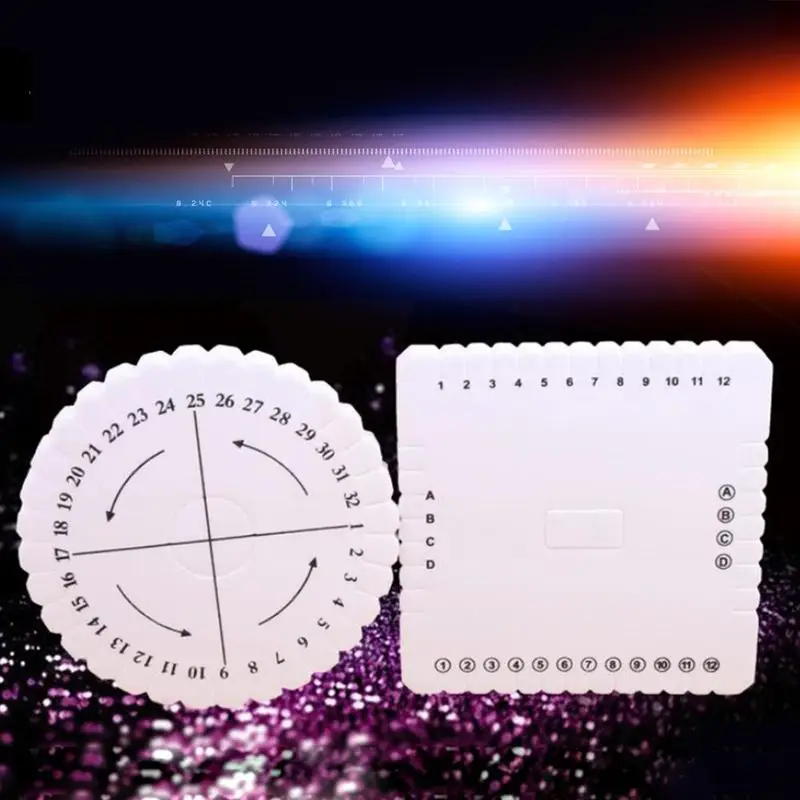 Круглая квадратная плетеная пластина Kumihimo V3G3|Швейные инструменты и аксессуары| |