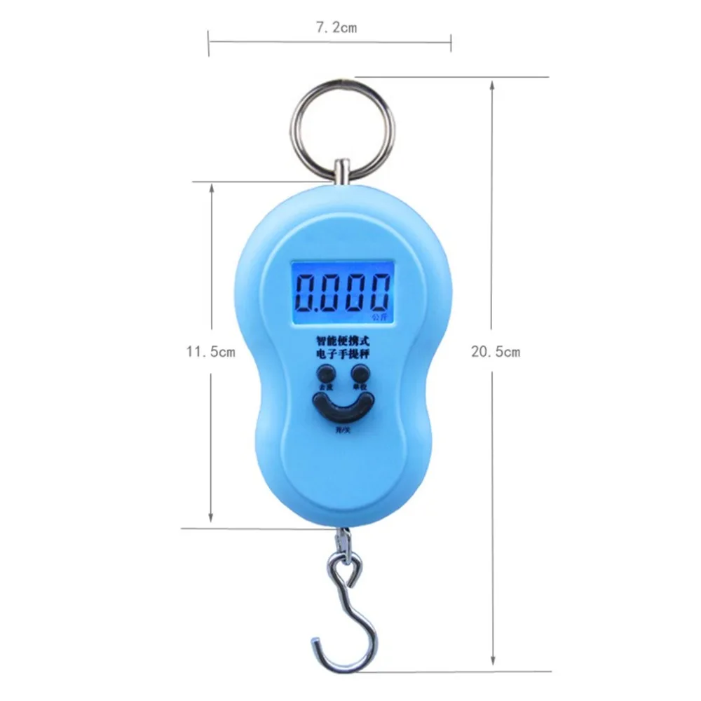 Portable electronic scale gourd-shaped portable mini luggage express 50kg Baggage express scale