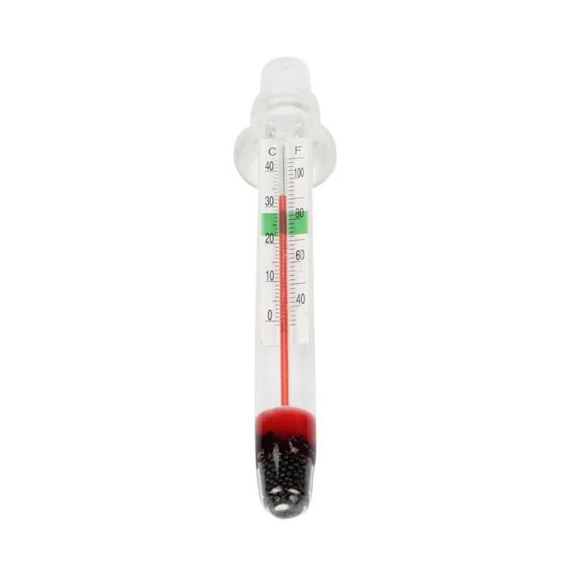 

HOT! Aquarium Fresh/Salt Fish Thermometer Temperature Submersible Suction Aquariums Tanks Decor Function Great
