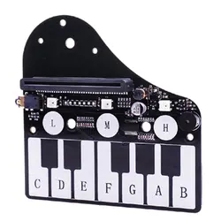 Для Micro: Bit Piano Плата расширения для Micro: Bit макетная плата музыка макетная плата Rgb фонарь зуммер