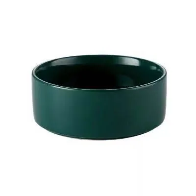 green Керамическая миска для кошек, миска для кошек, миска для риса, миска для воды, собачья миска для домашних животных, миска для воды - Цвет: green