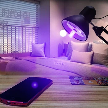 

E27 UV Lamp Disinfection Light UVC Eliminator Lamp for Home Quartz Ultraviolet Lights AC220V/110V CLH@8