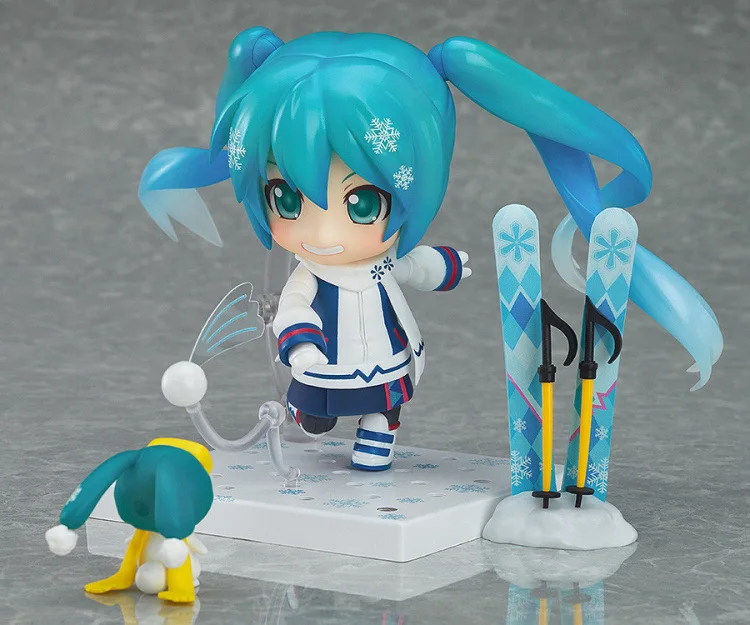 Выставка комиксов, AliExpress, аниме GSC, Снежная фигурка Хацунэ Мику, Снежная сова, глиняная фигурка