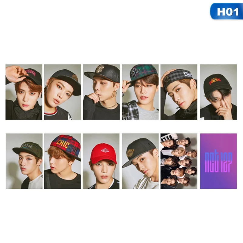 11 шт./компл. NCT DREAM NCT127 альбом прозрачный фото карты регулярного нерегулярные