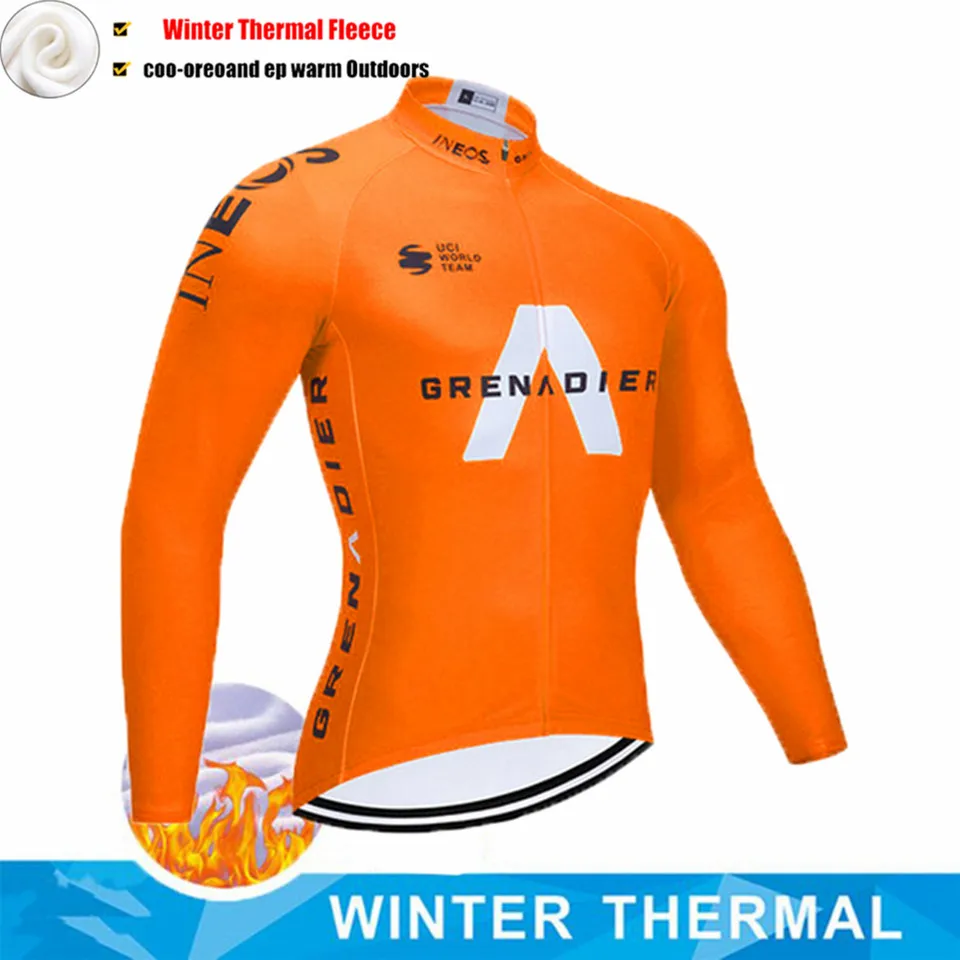 Новинка 2022 зимняя велосипедная Джерси INEOS спортивная одежда мужская с длинным