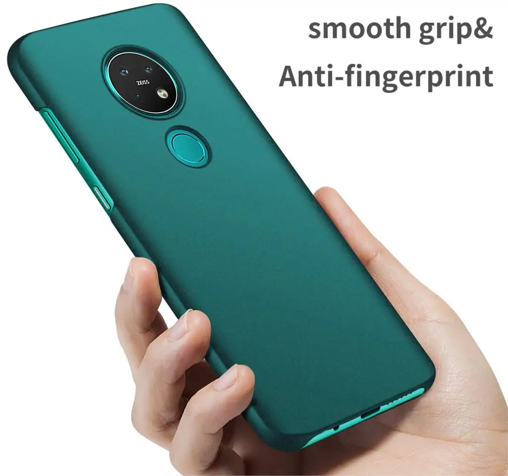Для nokia 7 2 чехол Роскошный Высококачественный жесткий PC Тонкий матовый Coque