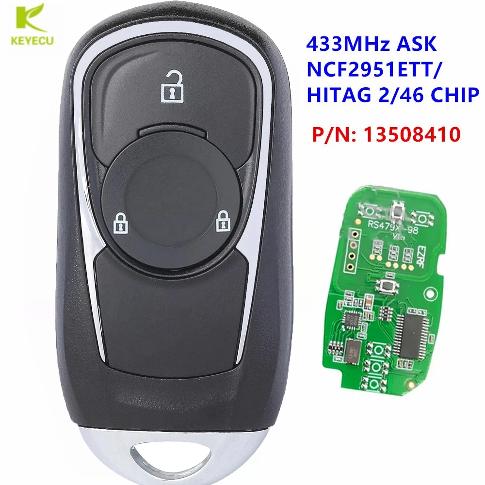 Keyecu Replacement Smart Remote Key Fob 2 Buttons 433mhz P N 13508410 For Opel Insignia Astra K 2016 2017 2018 2019 2020 Car Key Aliexpress Keyecu Replacement Smart Remote Key Fob 2 Buttons 433mhz P N 13508410 For Opel Insignia Astra K 2016 2017 2018 2019 2020 Car Key Aliexpress