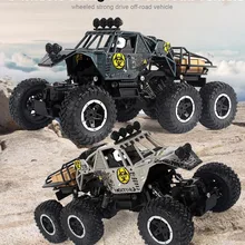Большой размер 1:10 6WD Радиоуправляемая машина 2,4G радиоуправляемая Радиоуправляемая машина игрушки багги высокая скорость грузовик внедорожная игрушка для альпинизма