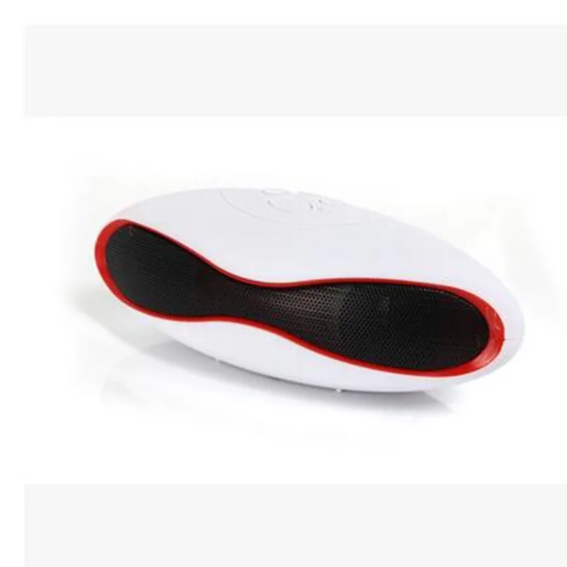 Белый Мини Bluetooth динамик Портативный беспроводной 3D стерео Бас Колонка музыка объемный динамик с микрофоном Поддержка TF USB FM радио без рук - Цвет: Белый