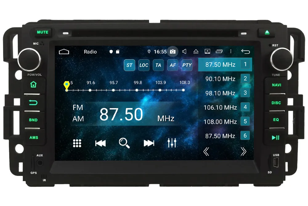 Klyde 4G Android 9 Восьмиядерный 4 Гб+ 64 Гб DSP автомобильный dvd-плеер радио для Chevrolet HHR Tahoe Impala Cobalt Equinox Express Traverse