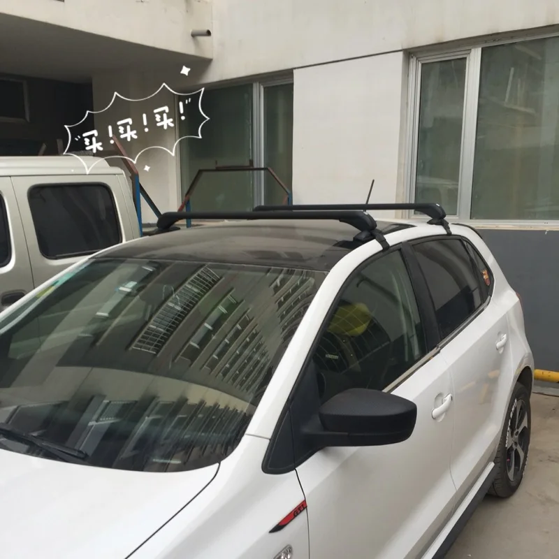 Кровельные рейки 2 шт. для VOLKSWAGEN GOLF 6 7 R MK.VII TDI 2013 + 2017 2018 боковые из алюминиевого