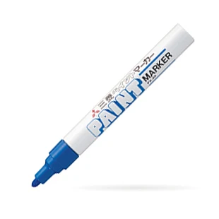 3 шт./партия маркер на масляной основе 2,2-2,8 мм UNI PX-20 ручка для рисования маслом оптом - Цвет: Dark blue