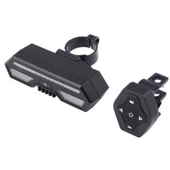 

1 PC IPX4 Waterproof Rear Bicycle Light +Remote Control Safety Warning 3 Modes Lamp For Mountain Bike Tail Light