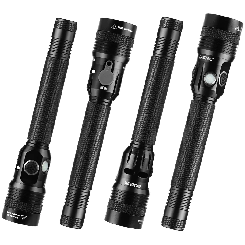 EAGTAC GX30L2R перезаряжаемый светодиодный фонарик для полицейской охоты, поиска 2250 люменов, батарея в комплекте