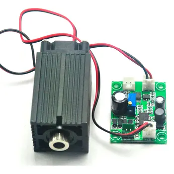 

Focusable 515nm 90mw Green Laser Diode Module Cross Beam 33x50mm Driver Out 12V