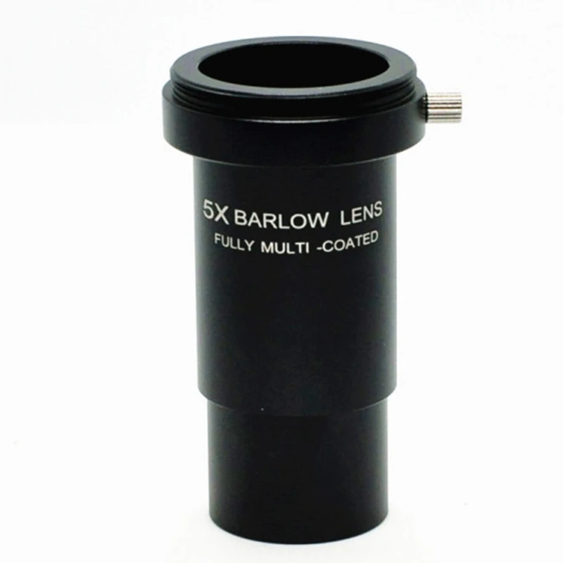 

5X Barlow Lens 1.25\" Metal Interface M42 for Monocular Astronomical Telescope