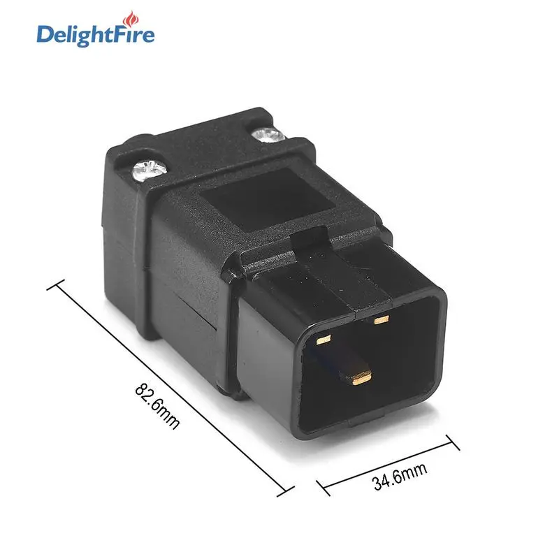   250V 16A ǥ IEC320 C19 C20 AC   ̺ ڵ Ŀ PDU ̵  ÷