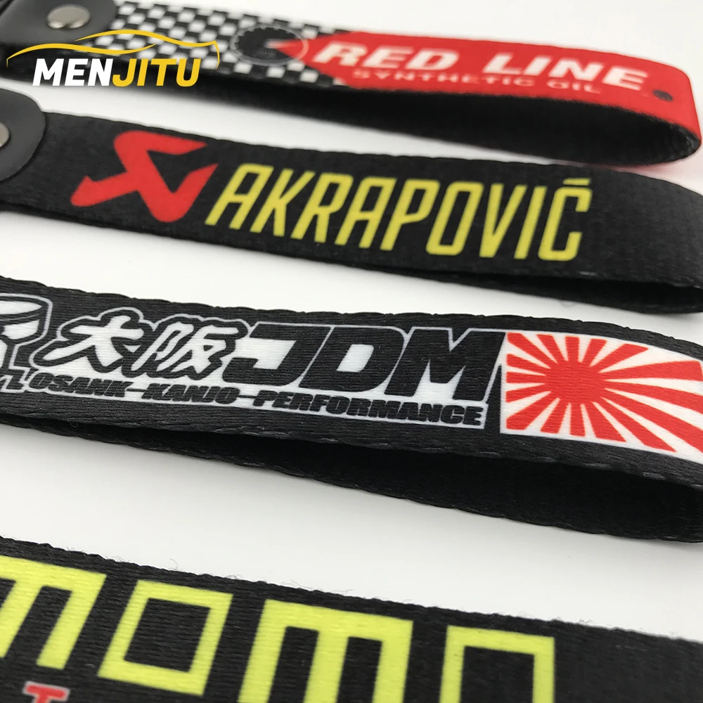 Металлический брелок для мотоцикла и автомобиля, подвеска для akrapovic momo tein jdm viv, дорожная сумка, домашнее личное украшение с подвесной пряжкой