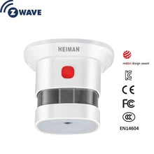 Z-Wave дым Сенсор Умный дом ЕС Версия 868.42 мГц Z волна детектор дыма Мощность Батарея работает