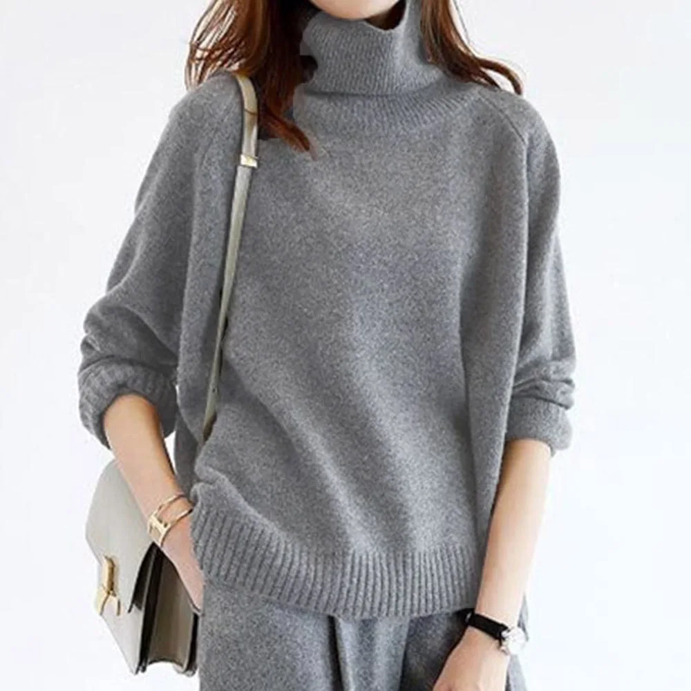 Jersey Oversize De Punto Trenzado Azul