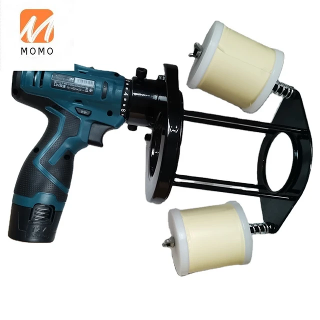 Portable Electric Air Conditioner Tape Winding Machine, 7cm Pipe Cable Tie  Winding Tool, Cable Tie Adjustment Distance 5-10cm, Copper Pipe Taping