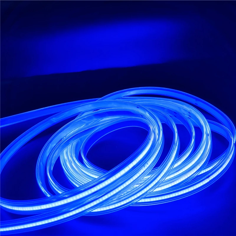 

COB led bar light for car rgbw IP20 DC12V 512 8MM no dot colorful strip DIY car strip light decoration