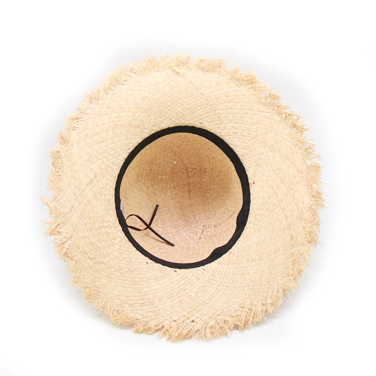 Новинка, милая Солнцезащитная шляпа из рафии с помпоном, женские летние Панамы, пляжные шляпы, женские козырьковые кепки
