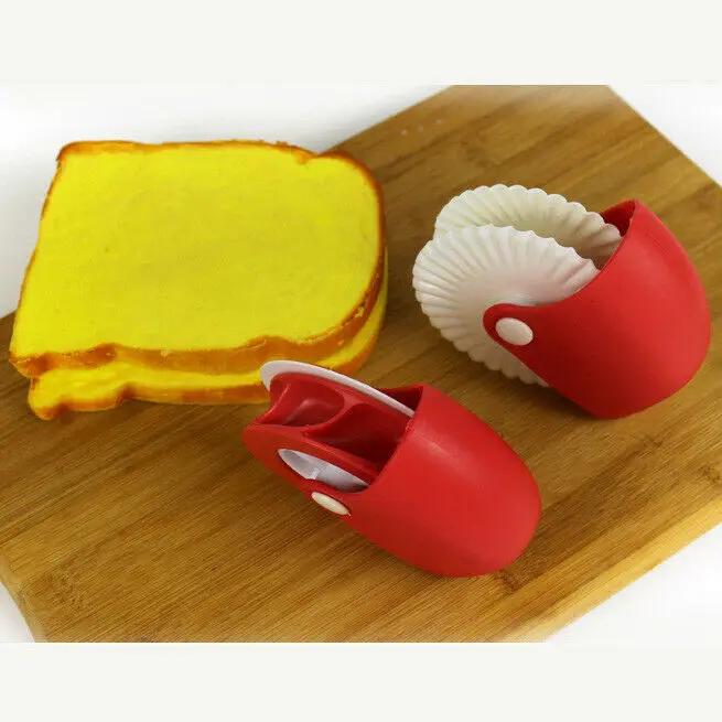 Faroot Pizza Pastry Lattice Cutter Pastry Pie Decor Cutter Plastic Wheel Roller For Pizza Pastry Pie Crust Baking Cutter Tools
