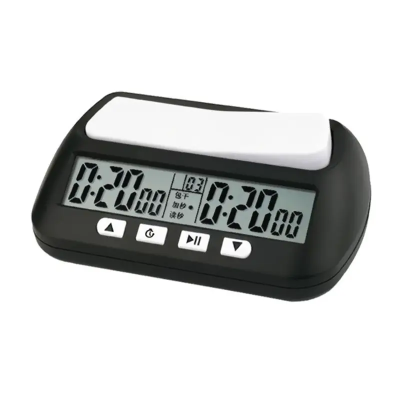 Professional Electronic Chess I-GO Clock Digital Watch Count Up Down Timer Board Game Competition Stopwatch pi