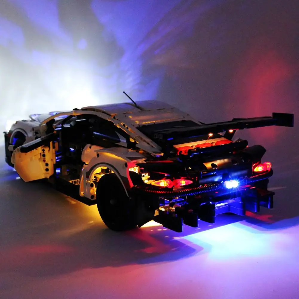 2020 Новый DIY светильник Up Kit совместимый для 42096 технической серии Porsche 911 RSR ing
